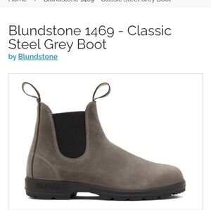 Blundstone Classic Grey Boot